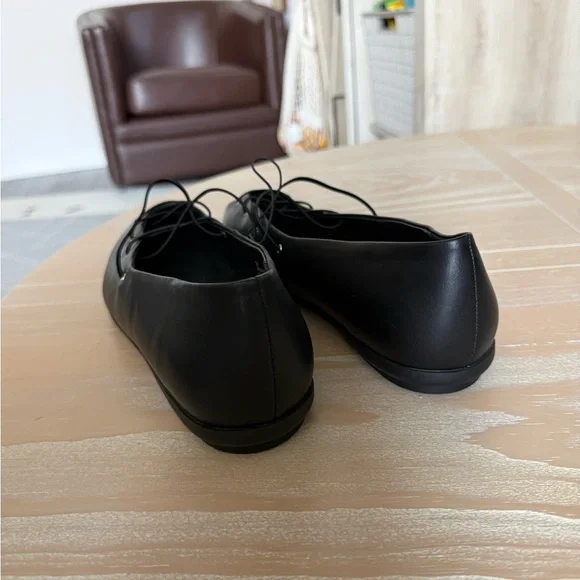 Aerosoles|Women’s Black Lace-Up pointy flats-Shoes,size 10•••NWT,closet staple - Picture 10 of 12